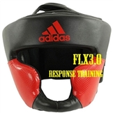 adidas アディダス FLX3.0 レスポンセ トレーニングヘッドガード 黒赤 [ad-pt-headguard-flx30-adibhg023-bkrd]