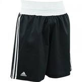 adidas アディダス ボクシングトランクス ADIBTS02 黒(白） [ad-fs-boxingtrunks-adibt02-bkwh]