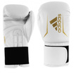 ADULT アダルト/グローブ Gloves/adidas アディダス ボクシンググローブ [FLX3.0 Speed 50 model] ホワイト/ゴールド