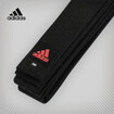 ADULT アダルト/帯 Belt/adidas 黒帯 (赤ロゴ) Budo Champion Model