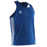 adidas アディダス ボクシング タンクトップ（ベスト） 青/白 Blue/White [ad-tanktop-boxing-vest-22-blwh]