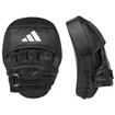 MITT PAD ミット/パンチングミット Focus Mitt/adidas アディダス パンチングミット [FLX3.0 NEW Speed] (ベロクロ) 2個セット ブラック(ホワイト)