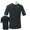 /adidas アディダス 半袖ラッシュガード Rashguard S/S [IBJJF Model] 黒 Black