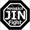 ACCESSORIES/パッチ Patch/JIN FIGHT オクタゴン パッチ 黒白