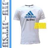[驚きのワンコインセール中！] adidas Tシャツ Kids/Juniors [jiu-jitsu model] ホワイト White [ad-t-jr-jj-14-wh]