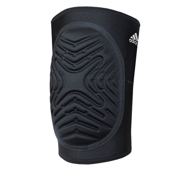 adidas アディダス ひざサポーター(１つ/片方) [Padded Leg Sleeve Knee Pad(single side)][ad-pt-kneepad-ak100-bk]