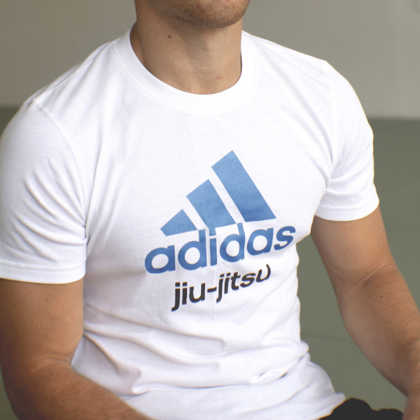 adidas Tシャツ [jiu-jitsu model] ホワイト[ad-t-jj-14-wh]