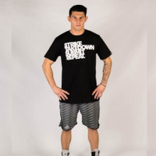 adidas アディダス MMA Tシャツ T-shirt [Strike Takedown Submit Repeat] 黒 Black