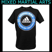 adidas アディダス Tシャツ T-shirt [ADIDAS MMA Model] 黒 Black
